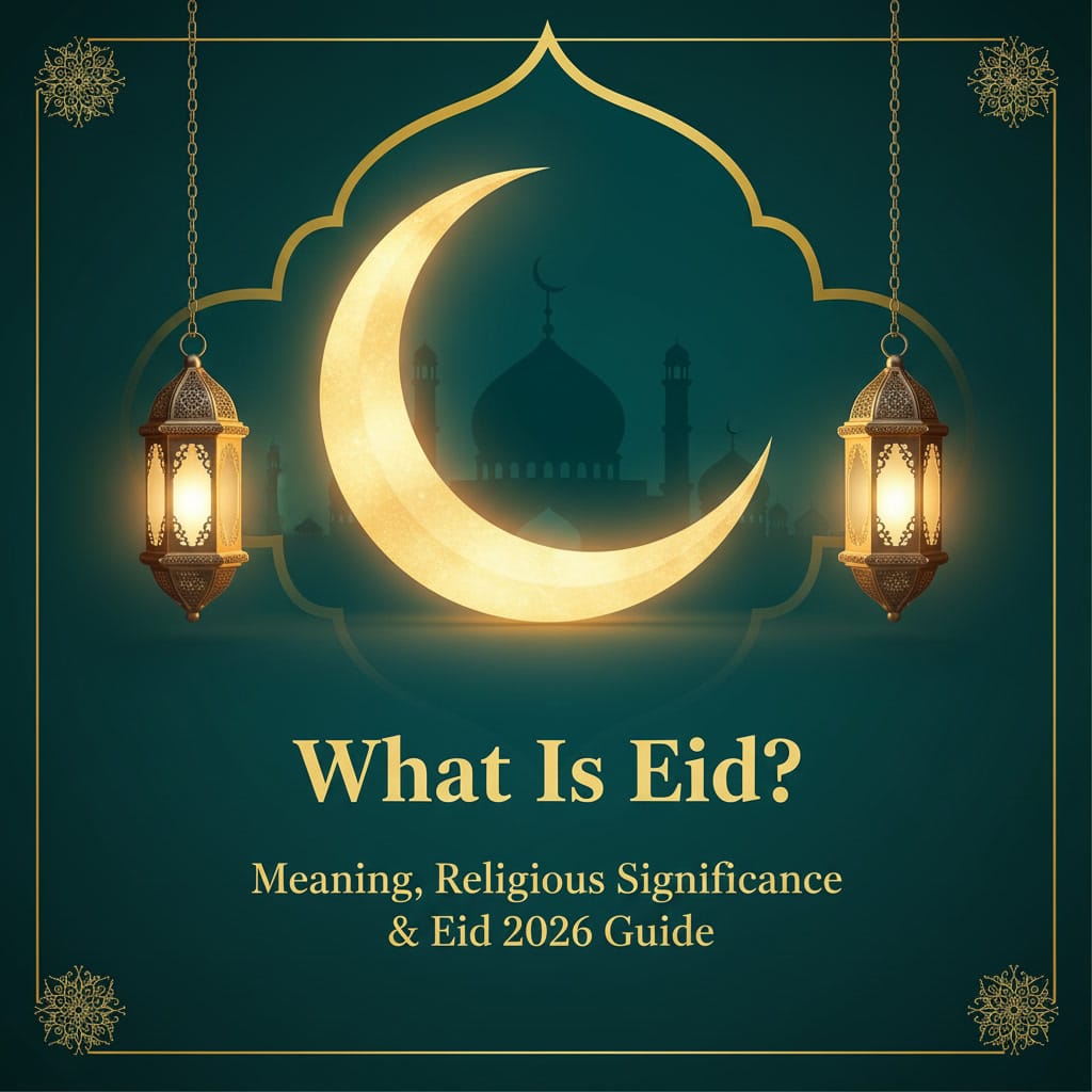 Read more about the article What Is Eid? Meaning, Religious Significance, Celebration Guide & Eid 2026 Date