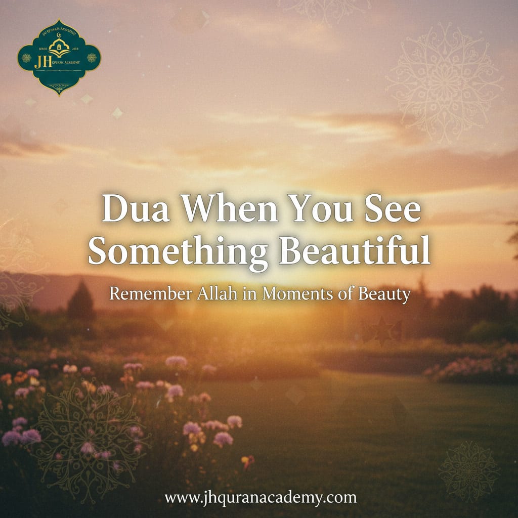 Read more about the article Dua When You See Something Beautiful: Etiquette and Benefits in Islam
